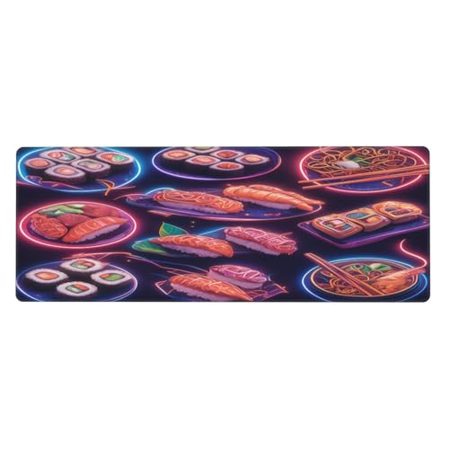 Ortydoxa Großes Mauspad für den Schreibtisch, 80 x 30 cm, Gaming-Mauspad, wasserdichte Tastatur und Mauspad, glatte Oberfläche, Schreibtischunterlage mit rutschfester Gummiunterseite, für Büro und Ortydoxa Großes Mauspad für den Schreibtisch, 80 x 30 cm, Gaming-Mauspad, wasserdichte Tastatur und Mauspad, glatte Oberfläche, Schreibtischunterlage mit rutschfester Gummiunterseite, für Büro und von Ortydoxa