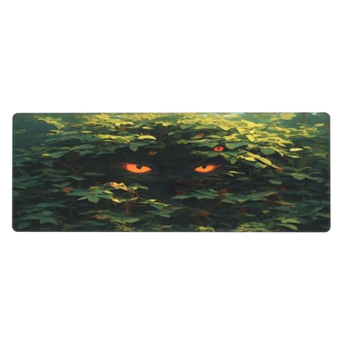 Ortydoxa Großes Mauspad für den Schreibtisch, 80 x 30 cm, Gaming-Mauspad, wasserdichte Tastatur und Mauspad, glatte Oberfläche, Schreibtischunterlage mit rutschfester Gummiunterseite, für Büro und von Ortydoxa