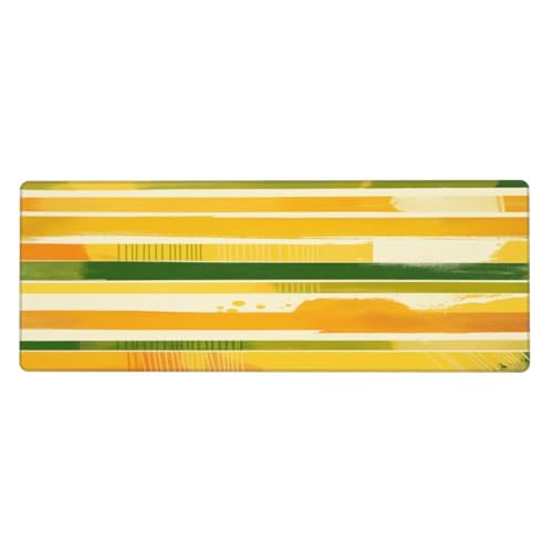 Ortydoxa Großes Mauspad für den Schreibtisch, 80 x 30 cm, Gaming-Mauspad, wasserdichte Tastatur und Mauspad, glatte Oberfläche, Schreibtischunterlage mit rutschfester Gummiunterseite, für Büro und von Ortydoxa