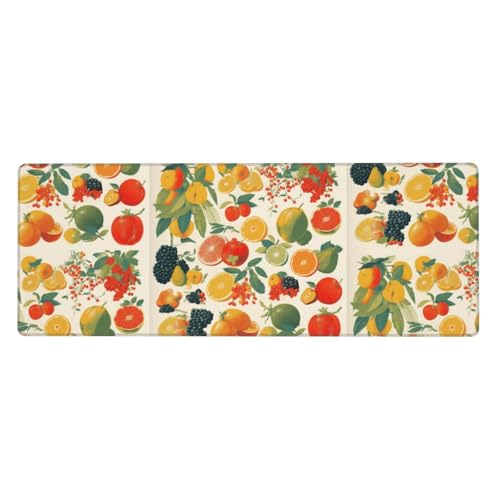 Ortydoxa Großes Mauspad für den Schreibtisch, 80 x 30 cm, Gaming-Mauspad, wasserdichte Tastatur und Mauspad, glatte Oberfläche, Schreibtischunterlage mit rutschfester Gummiunterseite, für Büro und von Ortydoxa
