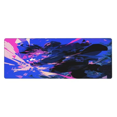 Ortydoxa Großes Mauspad mit Cartoon-Motiv für 80 x 30 cm, Gaming-Mauspad, wasserdichte Tastatur und Mauspad, glatte Oberfläche, Schreibtischunterlage mit rutschfester Gummiunterseite, für Büro und von Ortydoxa