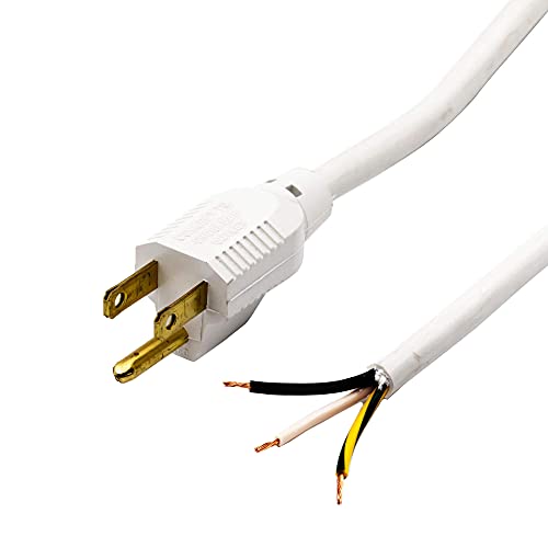 Rebuild Skills Bohrer, Ersatz-Elektrowerkzeugkabel für Schleifer, Schneidsägen, Schleifmaschinen, Staubsauger, Gehrungssägen, Geräte, Motoren und Elektrowerkzeuge (1,8 m, 18/3) von Orvac