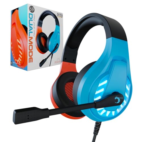 Orzly Gaming-Headset für PC und Spielekonsolen PS5, PS4, Xbox Series X | S, Xbox One, Nintendo Switch und Google Stadia Stereo-Sound mit Mikrofon mit Geräuschunterdrückung – RXH-30 Tanami Edition Orzly Gaming-Headset für PC und Spielekonsolen PS5, PS4, Xbox Series X | S, Xbox One, Nintendo Switch und Google Stadia Stereo-Sound mit Mikrofon mit Geräuschunterdrückung – RXH-30 Tanami Edition von Orzly