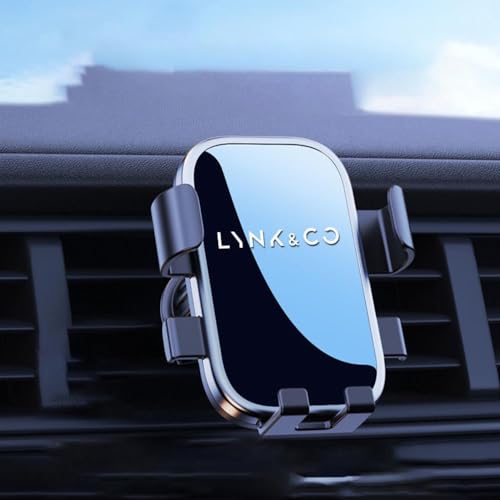 OscitY Auto Handy KFZ Halterungen, Für Lynk & Co 01 Luftauslass Handyhalter 360° Drehbar stabil EIN Knopf Release Car Interior Zubehör von OscitY