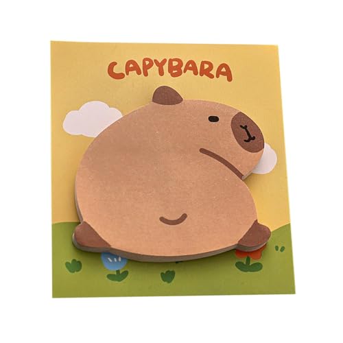 Oseczmut Cartoon-Capybara-Notizblöcke, Notizseiten zum Schreiben mit Tieren - Haftnotizen, lebendige Farben, Notizblöcke - Mehrzweck-Notizblöcke zum Skizzieren und Organisieren Oseczmut Cartoon-Capybara-Notizblöcke, Notizseiten zum Schreiben mit Tieren - Haftnotizen, lebendige Farben, Notizblöcke - Mehrzweck-Notizblöcke zum Skizzieren und Organisieren von Oseczmut