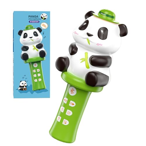 Oseczmut Früheres Lernspielzeug mit Musik, Panda Style Early Learning Toys | kabelloses Mikrofon in Panda-Form, tragbarer Musik-Player mit 7 Tasten für Oseczmut Früheres Lernspielzeug mit Musik, Panda Style Early Learning Toys | kabelloses Mikrofon in Panda-Form, tragbarer Musik-Player mit 7 Tasten für von Oseczmut