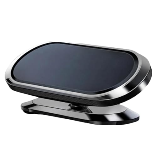 Oseczmut Magnetische Telefonhalterung, magnetische Telefonhalterung, aus Legierung, um 360 Grad drehbar, stabile Navigationstelefonhalterung von Oseczmut