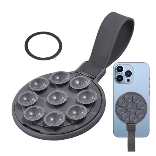 Oseczmut Magnetischer Telefonhalter, abnehmbar, Saugnapf-Telefonhalterung, magnetische Telefongriffhalterung | Abnehmbarer Handygriffring, gute Haltbarkeit, für Oseczmut Magnetischer Telefonhalter, abnehmbar, Saugnapf-Telefonhalterung, magnetische Telefongriffhalterung | Abnehmbarer Handygriffring, gute Haltbarkeit, für von Oseczmut