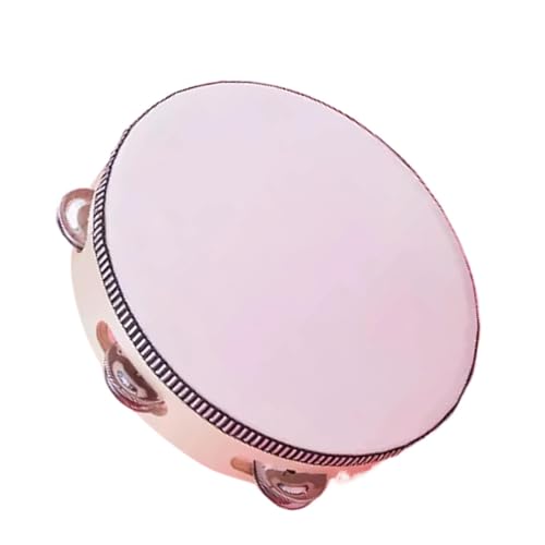 Oseczmut Tamburin Tamburin for Adult Tamburin for Church Professional Drum Percussion Musikinstrument Pädagogische Percussion Musikinstrument 8 Zoll Trommeln für Anfänger von Oseczmut