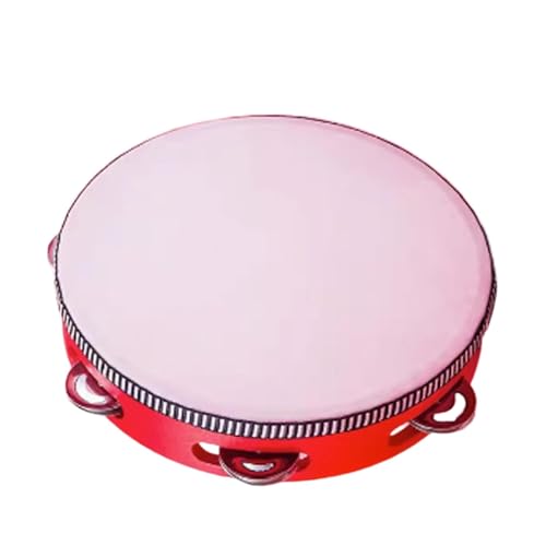 Oseczmut Tamburin für die Trommel | Professionelle Trommel | Pädagogisches Percussion Musikinstrument 8 Zoll Trommel für Anfänger von Oseczmut