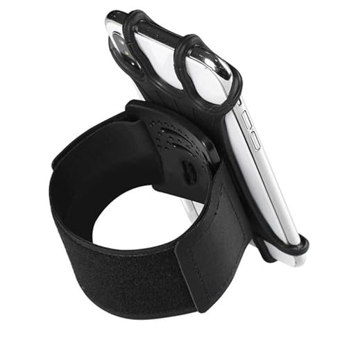 Oseczmut Telefon Handgelenkhalterung, Armband Telefonhalter Drehbares Armband Handy Halterung Weich Hautfreundliches Handy Armband Handyhalter Handy Armband von Oseczmut