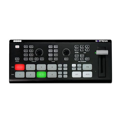 Osee GoStream Deck HDMI Pro Live Streaming Multi Kamera Video-Mixer Umschalter Video Switcher mit aktualisierbarem NDI Osee GoStream Deck HDMI Pro Live Streaming Multi Kamera Video-Mixer Umschalter Video Switcher mit aktualisierbarem NDI von Osee