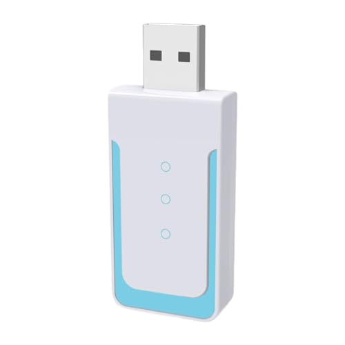 Oshhni Mini -Auto -Medienadapter tragbarer kompakter Autokonbon -Box für Reisen, Blauer Streifen Oshhni Mini -Auto -Medienadapter tragbarer kompakter Autokonbon -Box für Reisen, Blauer Streifen von Oshhni