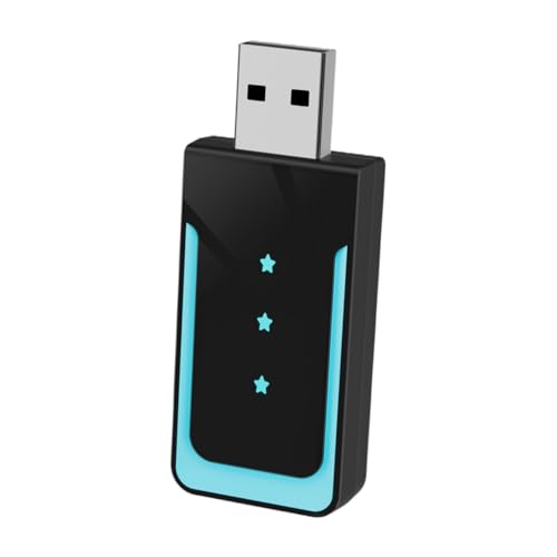 Oshhni Mini -Auto -Medienadapter tragbarer kompakter Autokonbon -Box für Reisen, Hellblauer Streifen Oshhni Mini -Auto -Medienadapter tragbarer kompakter Autokonbon -Box für Reisen, Hellblauer Streifen von Oshhni
