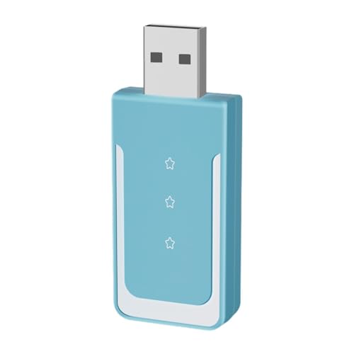 Oshhni Mini -Auto -Medienadapter tragbarer kompakter Autokonbon -Box für Reisen, Weißer Streifen Oshhni Mini -Auto -Medienadapter tragbarer kompakter Autokonbon -Box für Reisen, Weißer Streifen von Oshhni