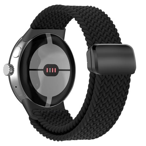 Osianga Google Pixel Watch/Google Pixel Watch 2 Armband, Magnet Verstellbarer Nylon Armband für Google Pixel Watch 2/Google Pixel Watch, Armband für Herren Damen von Osinaga