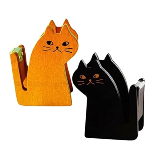 Osmond 2 Stück Katzen-Klebebandhalter, Packband-Roller, Klebeband-Abroller, Klebebandabroller für Falsche Wimpern, Lustiger Klebebandabroller, Langlebig, Einfach zu Installieren, Einfach zu Bedienen Osmond 2 Stück Katzen-Klebebandhalter, Packband-Roller, Klebeband-Abroller, Klebebandabroller für Falsche Wimpern, Lustiger Klebebandabroller, Langlebig, Einfach zu Installieren, Einfach zu Bedienen von Osmond