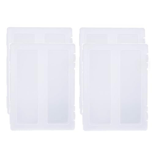 Osmond 4er-Pack Tragbare Projekthüllen für A4-Dateien, Aufbewahrungsbox Aus Kunststoff für Briefpapier im Format 8,5 X 11, Scrapbook-Dokumente, Zeitschriftenhalter Osmond 4er-Pack Tragbare Projekthüllen für A4-Dateien, Aufbewahrungsbox Aus Kunststoff für Briefpapier im Format 8,5 X 11, Scrapbook-Dokumente, Zeitschriftenhalter von Osmond