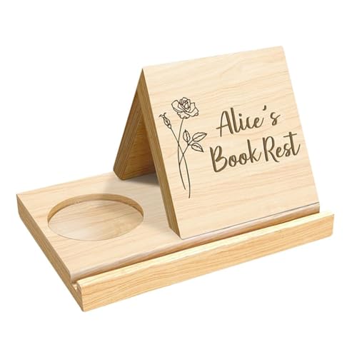 Osmond Dreieckiges Bücherregal Aus, Buchständerhalter, Holzbuchhalter mit Kaffeegetränkehalter für Frauen, Buchliebhaber, Langlebig, Einfache Installation Osmond Dreieckiges Bücherregal Aus, Buchständerhalter, Holzbuchhalter mit Kaffeegetränkehalter für Frauen, Buchliebhaber, Langlebig, Einfache Installation von Osmond