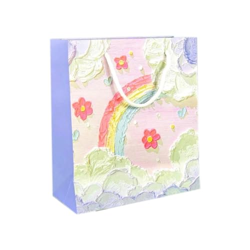 Osmond Geschenktüte für Kinder, Ölgemälde, Tragbar, Geburtstagsgeschenk, Souvenir, Lila Osmond Geschenktüte für Kinder, Ölgemälde, Tragbar, Geburtstagsgeschenk, Souvenir, Lila von Osmond