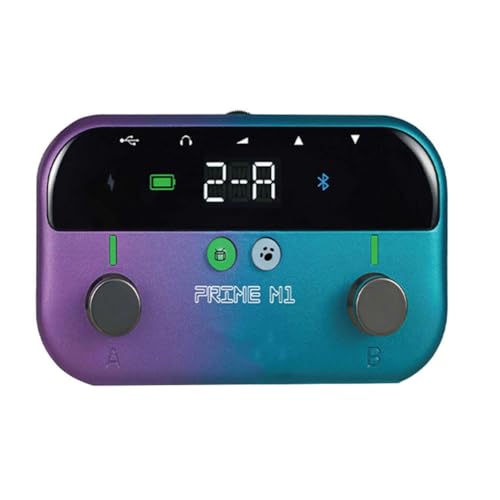 Osmond Gitarren-Pedal für PRIMES1 M1 Effektgeräte mit 149 Gitarreneffekten Drum-Machine-Tuner Unterstützung Bluetooth Eingebauter A Osmond Gitarren-Pedal für PRIMES1 M1 Effektgeräte mit 149 Gitarreneffekten Drum-Machine-Tuner Unterstützung Bluetooth Eingebauter A von Osmond