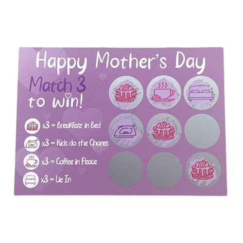 Osmond Muttertagsgeschenk, Geschenk für Mama, Muttertags-Rubbelkarte, Muttertagskarte, Rubbelkarte für Mama, Geschenk für Sie, Einfache Installation A Osmond Muttertagsgeschenk, Geschenk für Mama, Muttertags-Rubbelkarte, Muttertagskarte, Rubbelkarte für Mama, Geschenk für Sie, Einfache Installation A von Osmond