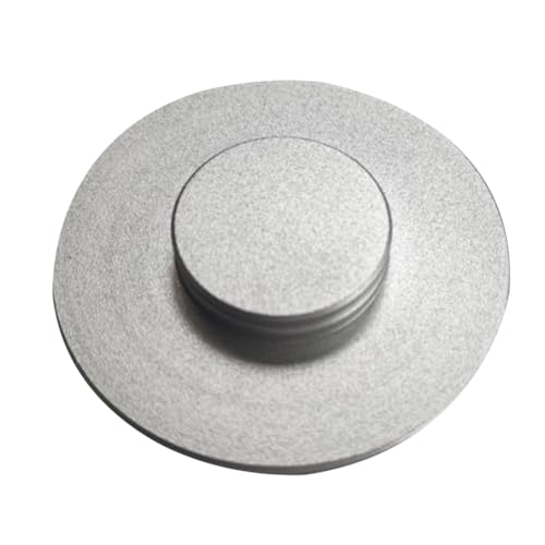 Osmond Plattenspieler-Stabilisatorklemme für LP-Vinyl-Plattenspieler, Scheibe für Stabilisatorgewicht für CDM12.1, CDM12.2, Silber, Großes Loch, Langlebig, Einfach zu Verwende Osmond Plattenspieler-Stabilisatorklemme für LP-Vinyl-Plattenspieler, Scheibe für Stabilisatorgewicht für CDM12.1, CDM12.2, Silber, Großes Loch, Langlebig, Einfach zu Verwende von Osmond
