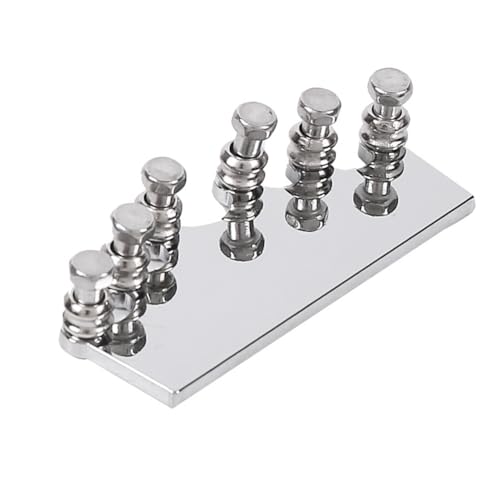 Osmond Professionelle Stimmwirbel für Klassische 39-, Mechaniken, Stimmschlüssel, Stimmgeräte, Musikinstrumentenzubehör, Silber von Osmond