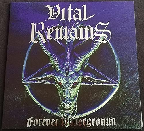 VITAL REMAINS - Forever Underground LP (coloured) von Osmose Productions