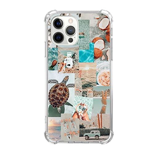 Ospavbinez Summer Vibe Aesthetic Hülle Kompatibel mit iPhone 15 Pro, Meeresschildkröte Schwimmen Kokosnuss Hülle für iPhone 15 Pro, Coole TPU Bumper Handyhülle Cover Ospavbinez Summer Vibe Aesthetic Hülle Kompatibel mit iPhone 15 Pro, Meeresschildkröte Schwimmen Kokosnuss Hülle für iPhone 15 Pro, Coole TPU Bumper Handyhülle Cover von Ospavbinez