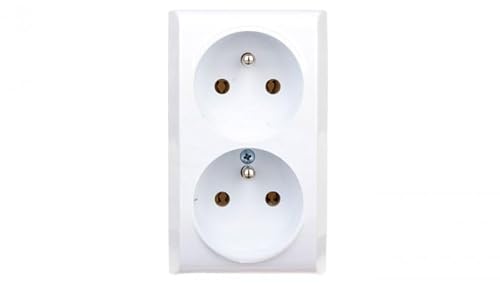 Ospel GN-2BC/00 Steckdose, IP20, 16 A, 60 mm, 40 mm, 100 mm, Weiß von OSPEL