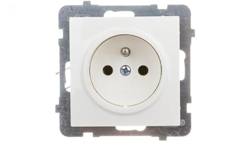 Ospel GP-1GZ/m/27 Schutzkontakt-Steckdose, IP20, 16 A, 71 mm, 72 g von Ospel
