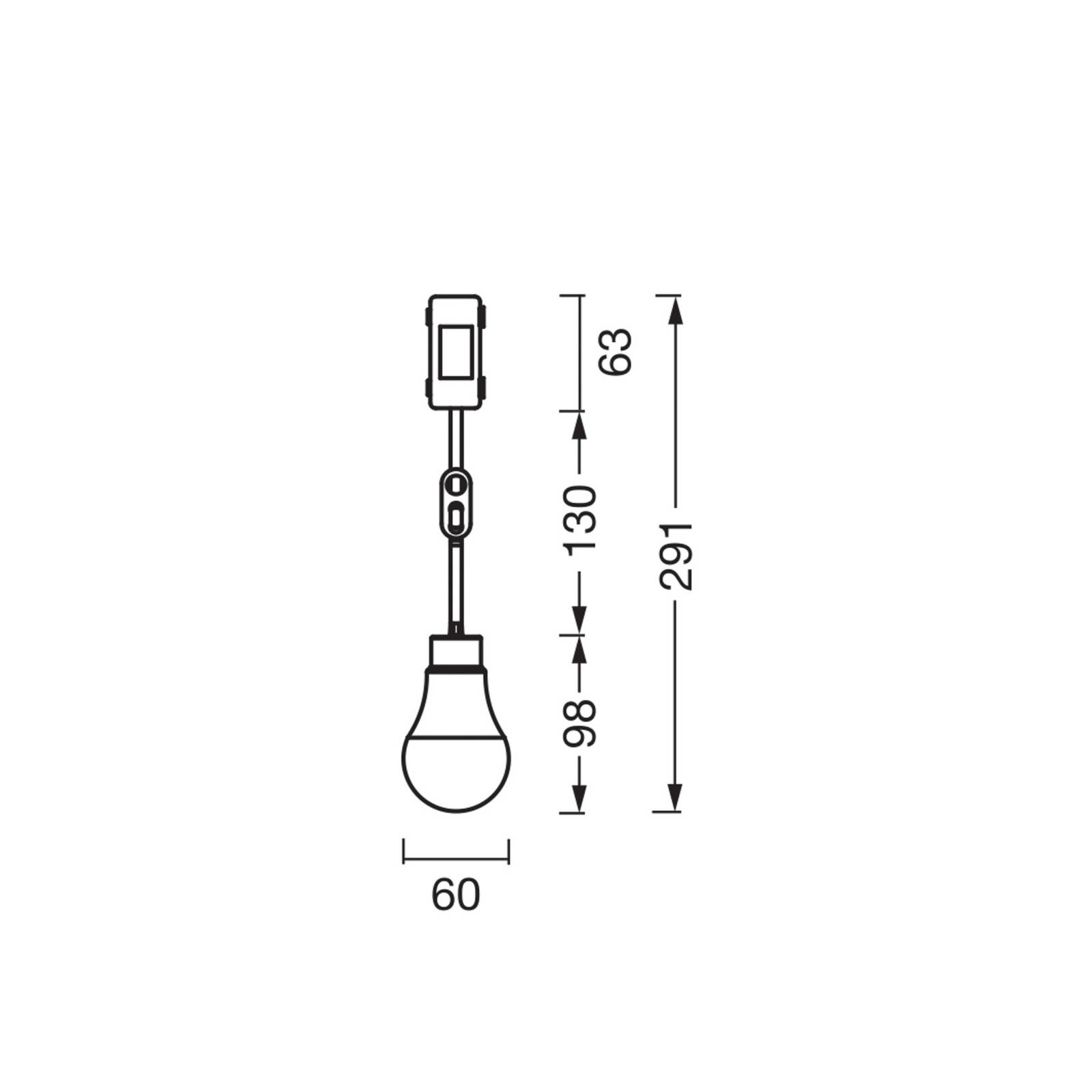 LED Baufassung A75 10W 840 1055 lm Anschlussbox, 3er-Pack LED Baufassung A75 10W 840 1055 lm Anschlussbox, 3er-Pack von Osram
