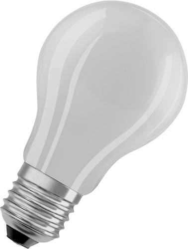 OSRAM 4058075054226 LED EEK F (A - G) E27 Glühlampenform 4.8W = 40W Warmweiß (Ø x L) 60mm x 105mm von Osram