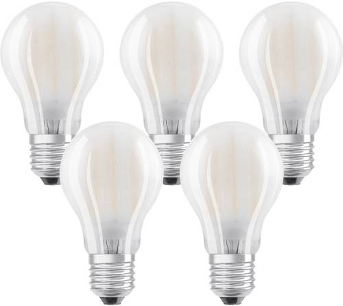 OSRAM 4058075090620 LED EEK E (A - G) E27 Glühlampenform 6.5W = 60W Warmweiß (Ø x L) 60mm x 108mm von Osram