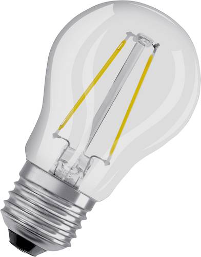 OSRAM 4058075435162 LED EEK E (A - G) E27 Glühlampenform 4W = 40W Warmweiß (Ø x L) 45mm x 77mm 1St. von Osram