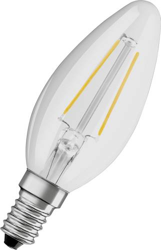 OSRAM 4058075436701 LED EEK F (A - G) E14 Kerzenform 1.5W = 15W Warmweiß (Ø x L) 35mm x 100mm 1St. von Osram