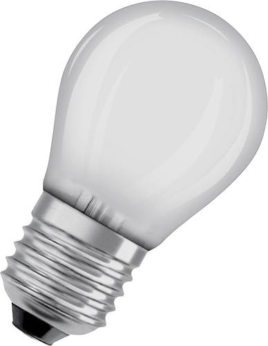 OSRAM 4058075437067 LED EEK E (A - G) E27 Glühlampenform 4W = 40W Warmweiß (Ø x L) 45mm x 77mm 1St. von Osram