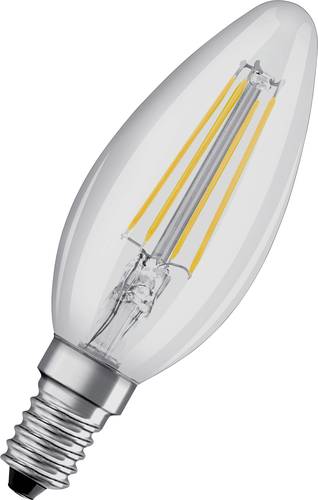 OSRAM 4058075437142 LED EEK E (A - G) E14 Kerzenform 4W = 40W Neutralweiß (Ø x L) 35mm x 100mm 1St. von Osram