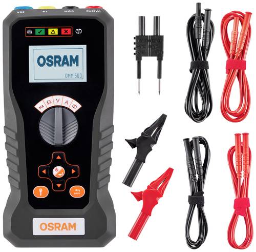 OSRAM BATTERYtest PRO 600 Spannungsprüfer / Prüflampe OMM600 Passend für (Auto-Marke): Universal von Osram