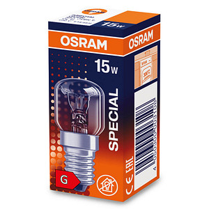 OSRAM Backofenlampe SPECIAL OVEN T E14 15 W klar von Osram
