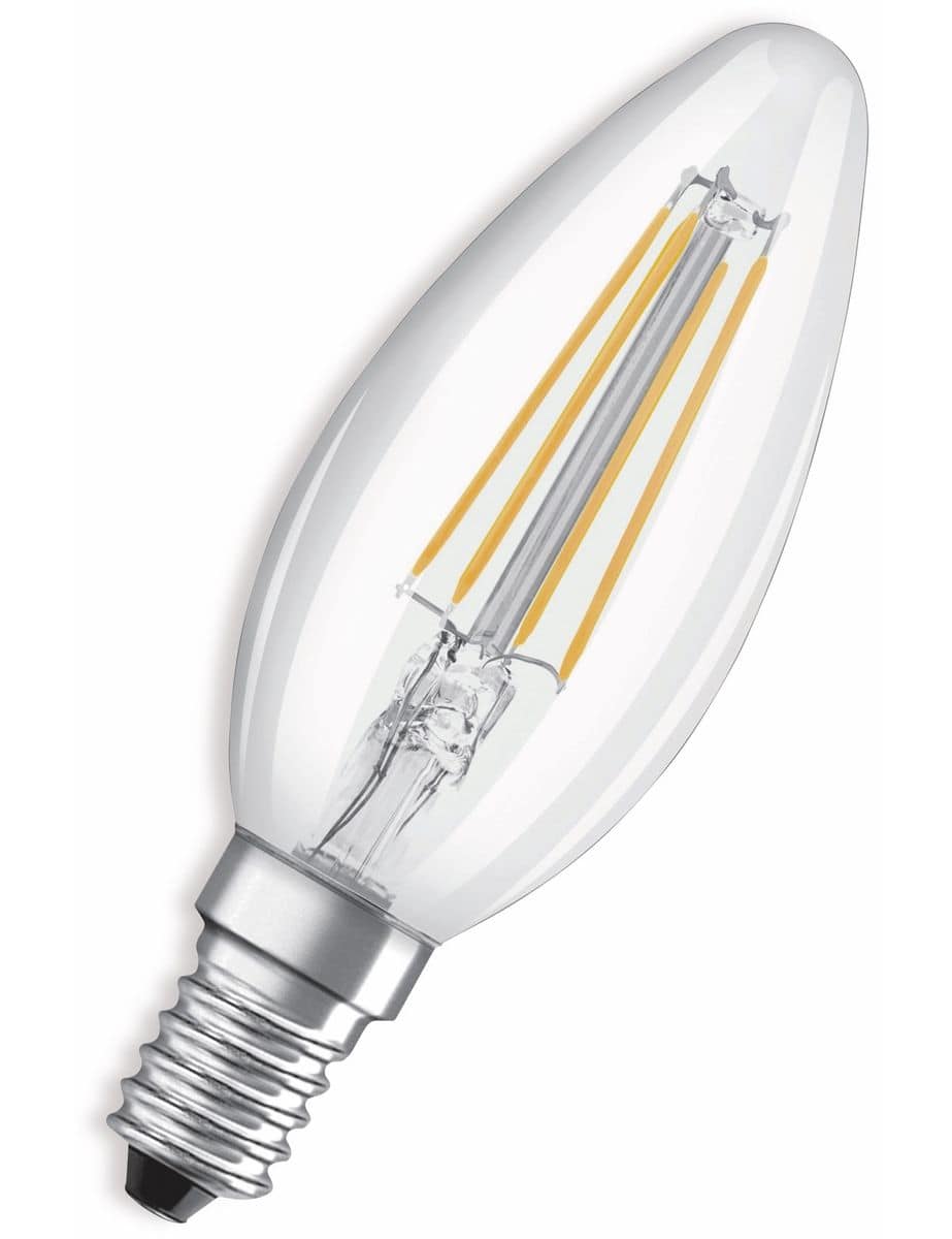 OSRAM LED-Lampe, E14, 4 W, 470 lm, 2700 K von Osram