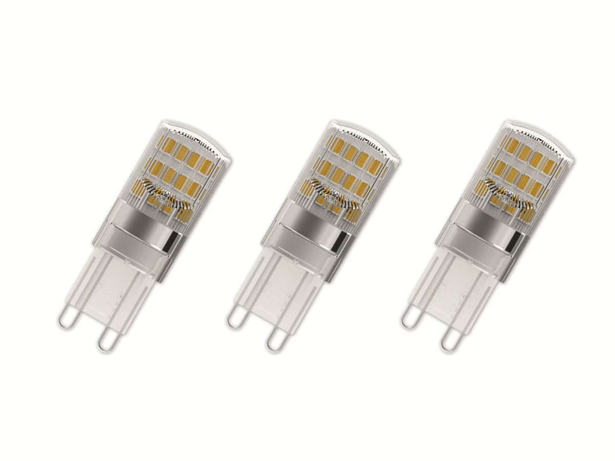 OSRAM LED-Lampe, G9, 1,9 W, 200 lm, 2700 K, 3er Set OSRAM LED-Lampe, G9, 1,9 W, 200 lm, 2700 K, 3er Set von Osram