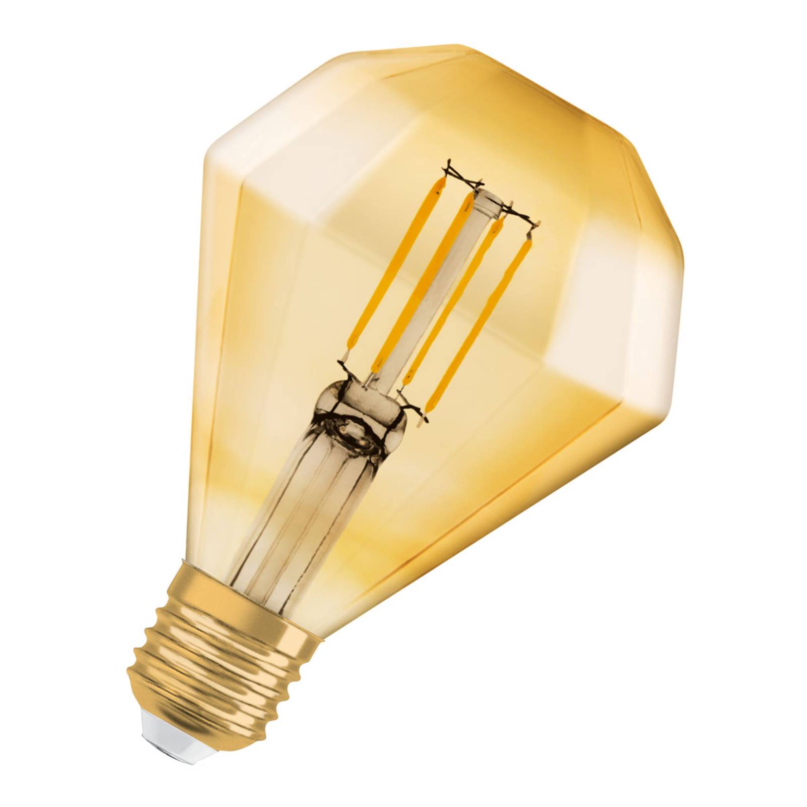 OSRAM LED-Lampe E27 4W Vintage Diamond 824 gold von Osram