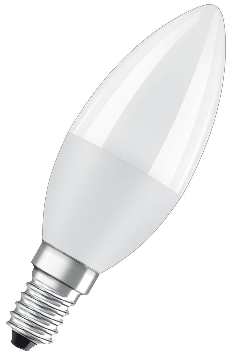 OSRAM LED-Lampe LED Value Classic, B60, E14, EEK: F, 7,5 W, 806 lm, 3000 K, 2 Stück von Osram