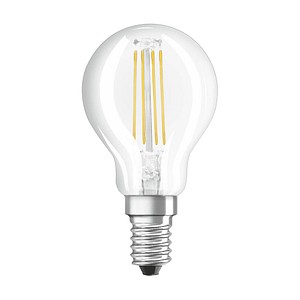 OSRAM LED-Lampe RETROFIT CLASSIC P 40 E14 4 W klar von Osram