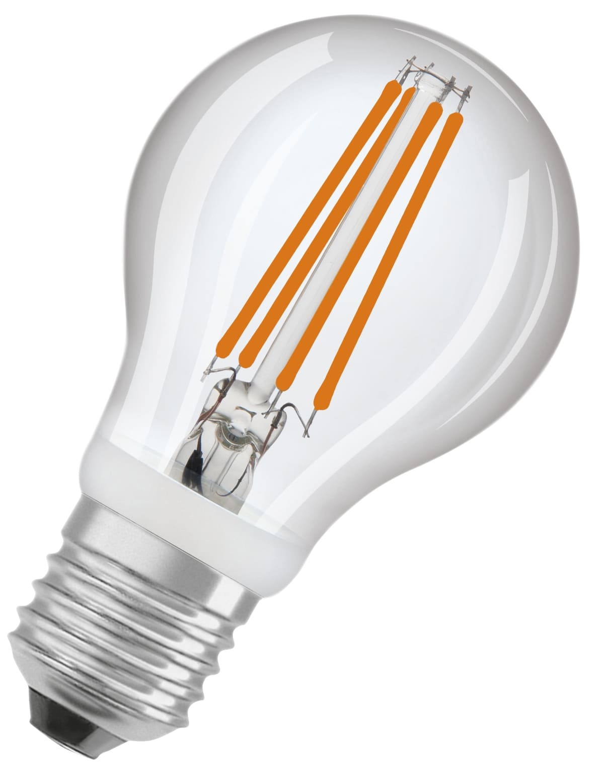OSRAM LED-Lampe Star Classic, A60, E27, EEK: E, 7,3 W, 806 lm, 2700 K, mit Bewegungssensor von Osram