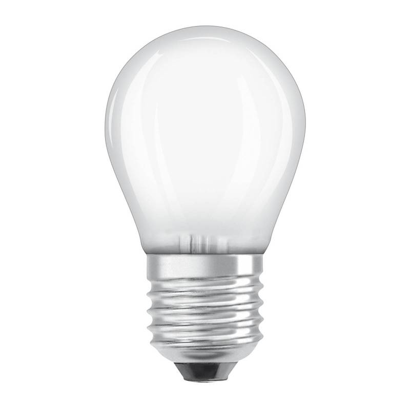 OSRAM LED-Leuchtmittel Tropfen matt E27 2,2W 2700K 470lm von Osram