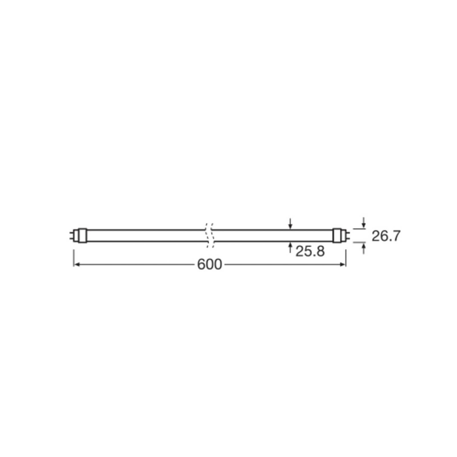 OSRAM LED-Pflanzenlampe T8 6,6W Röhre Fluora 2.500K 60cm OSRAM LED-Pflanzenlampe T8 6,6W Röhre Fluora 2.500K 60cm von Osram