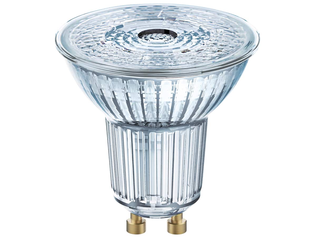 OSRAM LED-Reflektorlampe PARATHOM DIM, PAR16, GU10, EEK: G, 3,4 W, 230 lm, 2700 K, 5 Stück von Osram